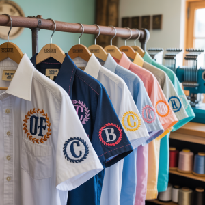 embroidered shirts Orange County